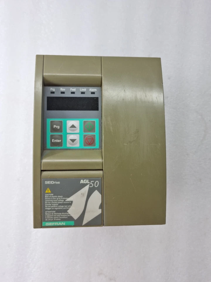 GEFRAN AGL50-2040-KBL-AC4 SIEI AGL50 4kW 3PH AC DRIVE MADE IN ITALY